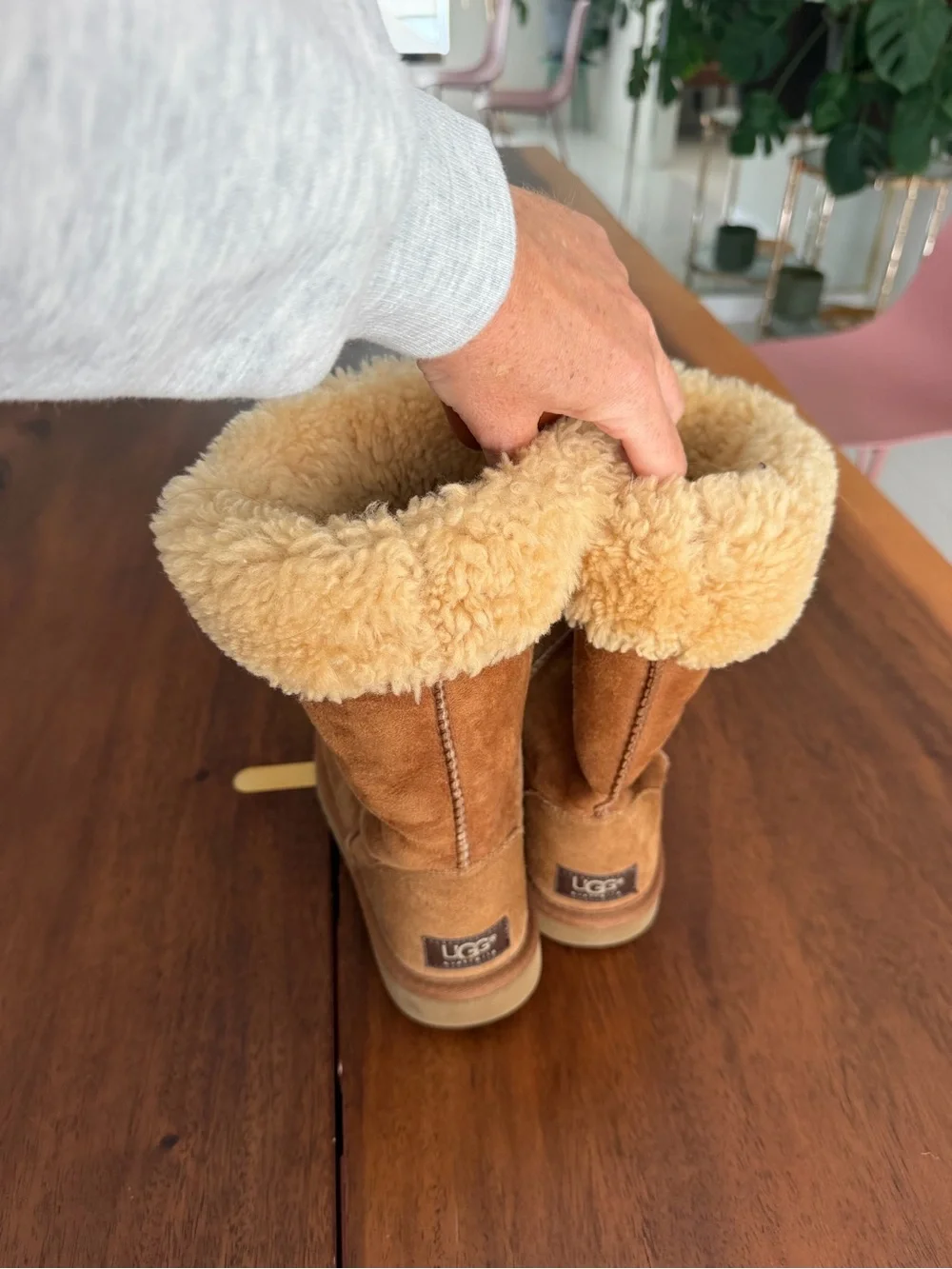 UGG suede boots