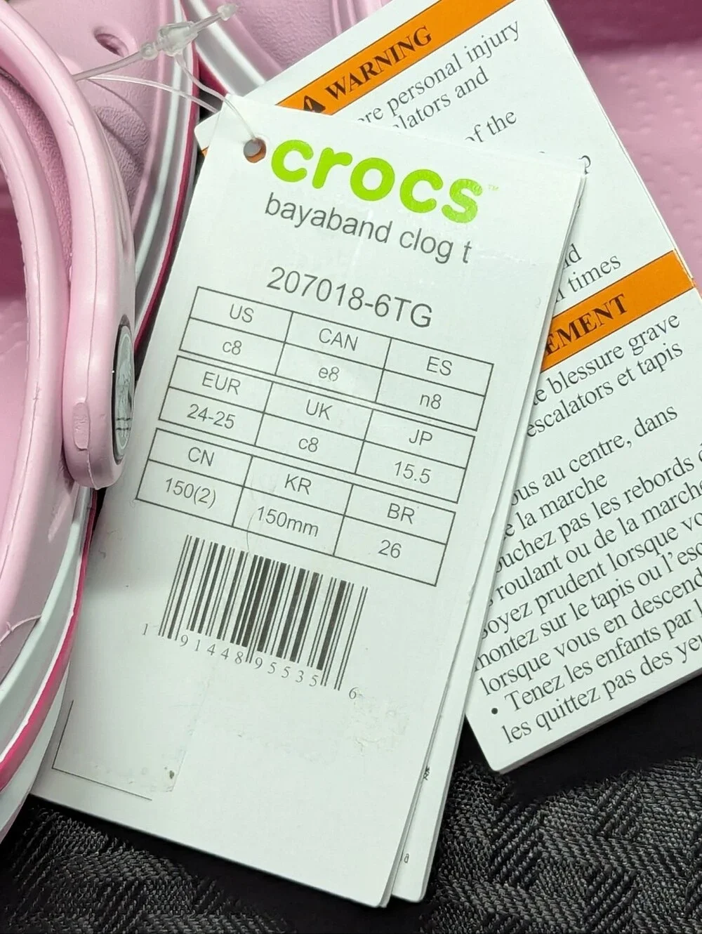 CROCS nwt ballerina