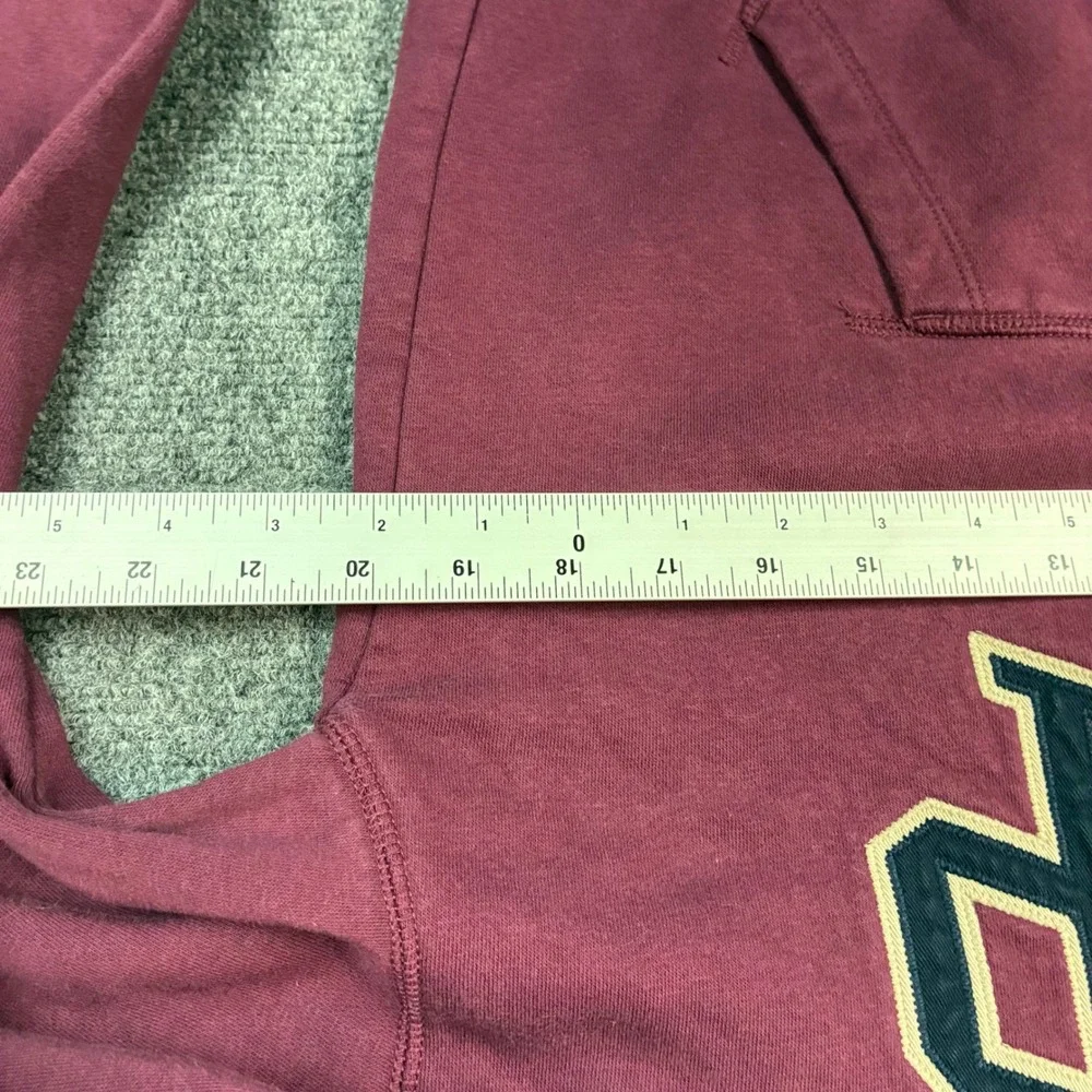 Gap Kids Burgundy Maroon Arch Logo Fleece Pullover Hoodie XXL 14-16 Husky