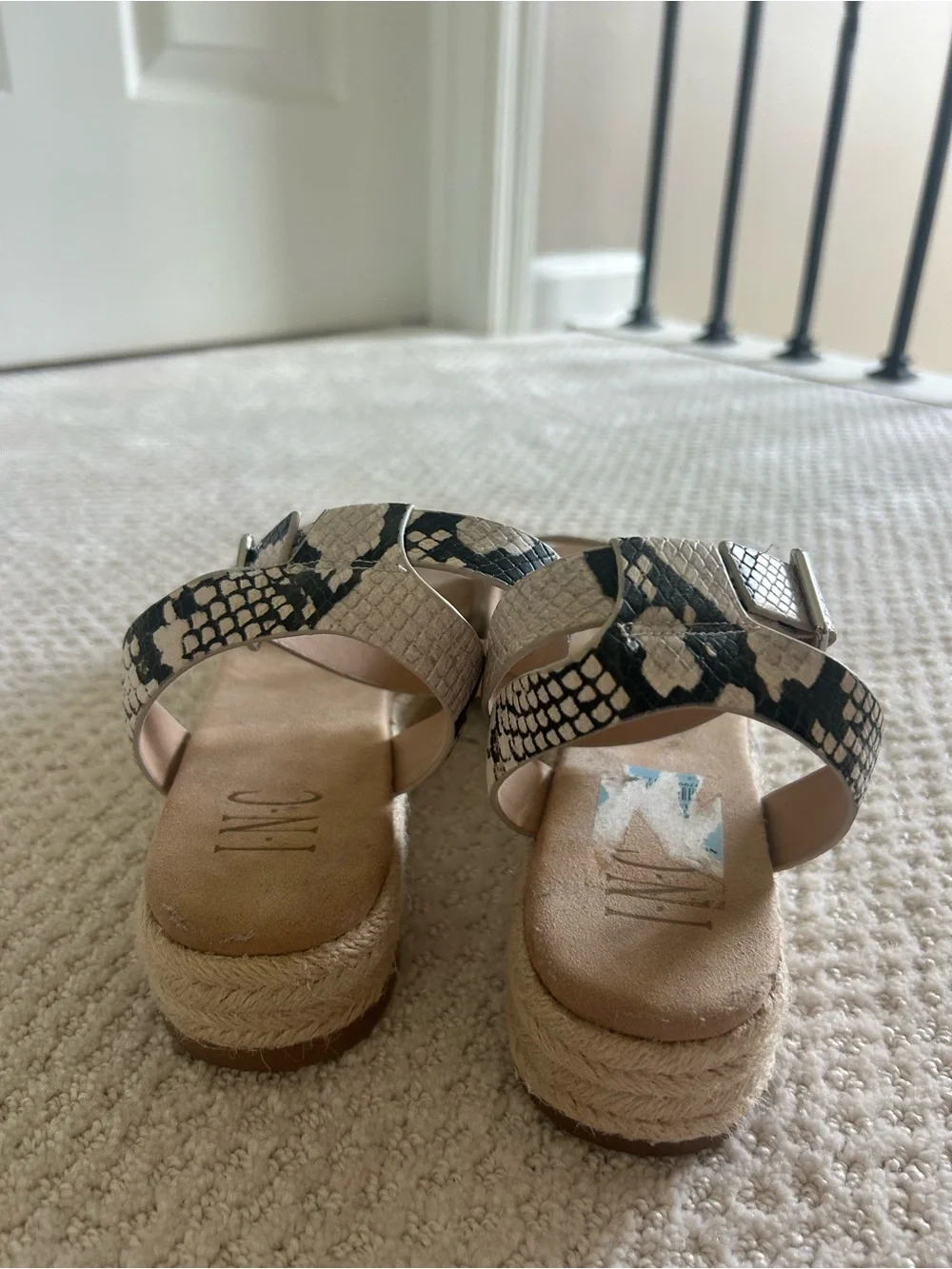 N/A footbed sandals you