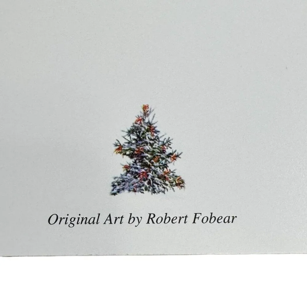 Grand‎ Encampment of Knights Templar Christmas Card Artist Robert Fobear Holiday