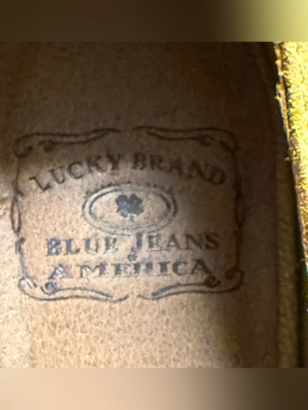 Lucky Brand yellow or