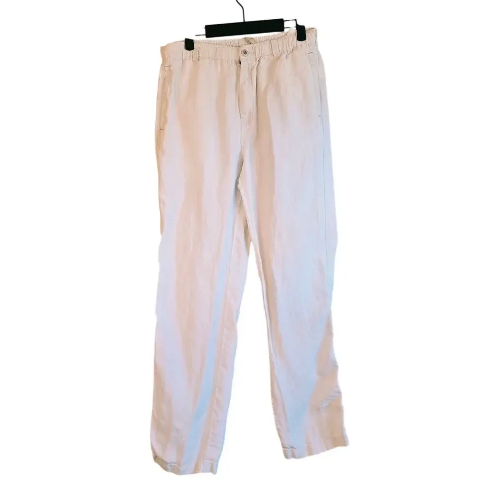 Copied - Tommy Bahama relaxed linen pants size mens small
