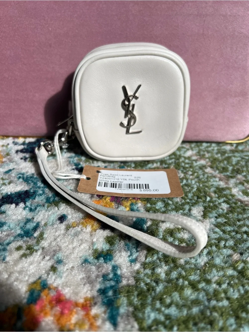 Yves Saint Laurent compact white
