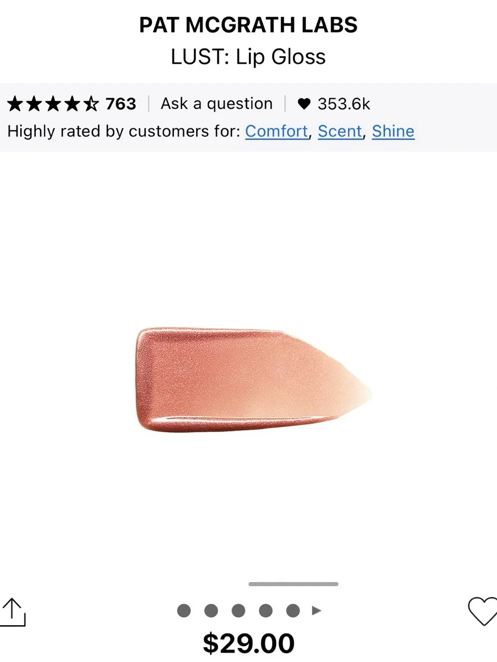 Pat McGrath luminous gloss