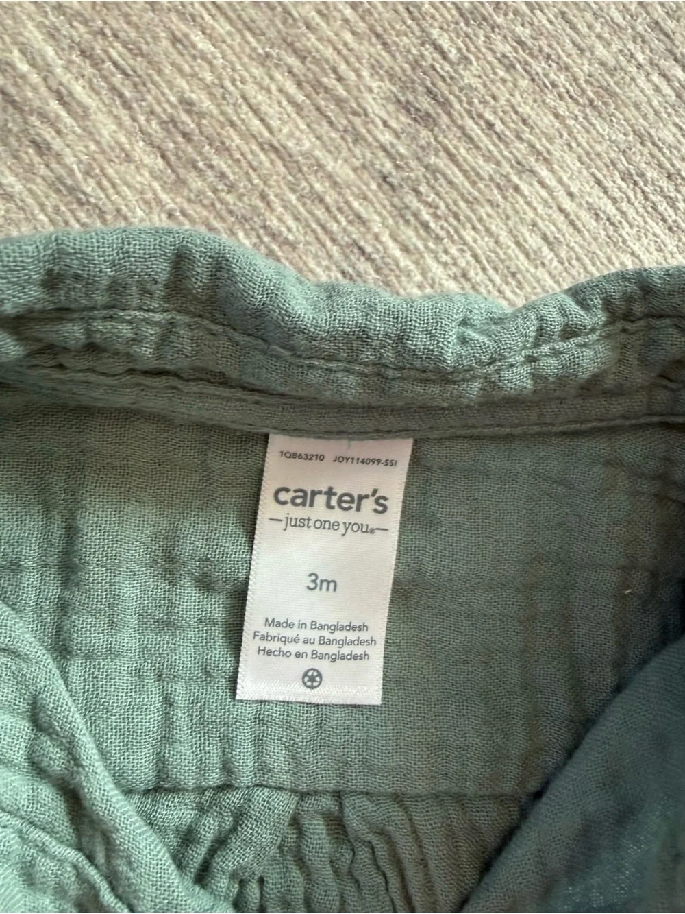 Carters soft gauze