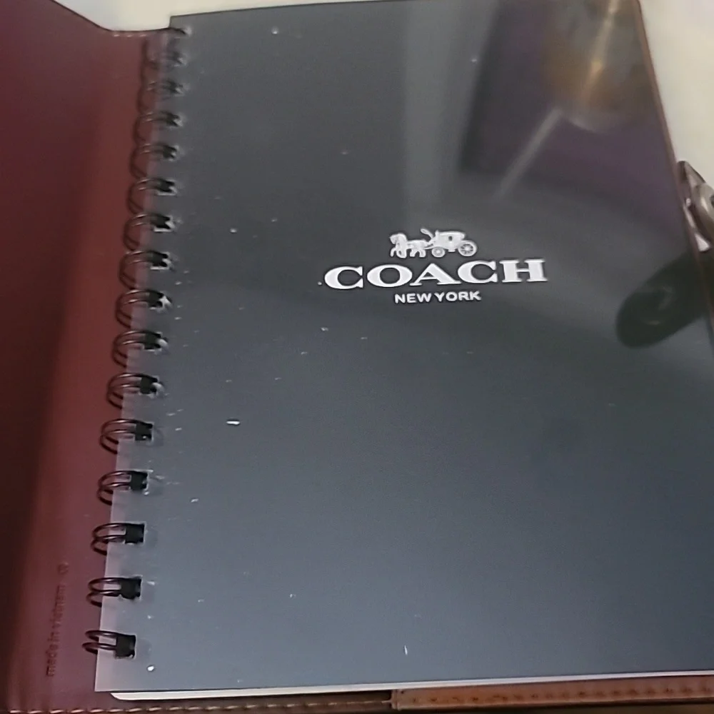 Coach elegant leather