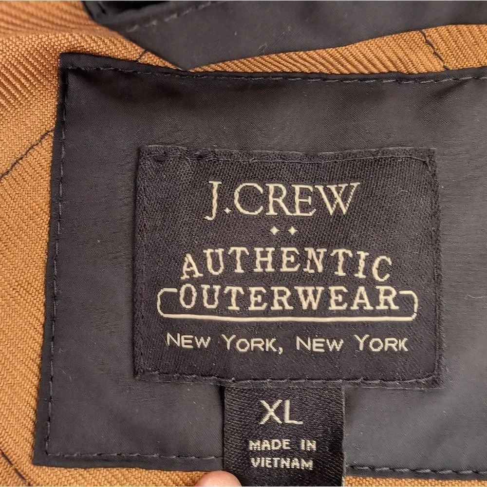 J. Crew crew quilted