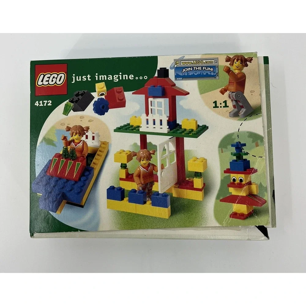 2001 LEGO Creator Tina's House 4172 Retired 43 Pieces New Open Box