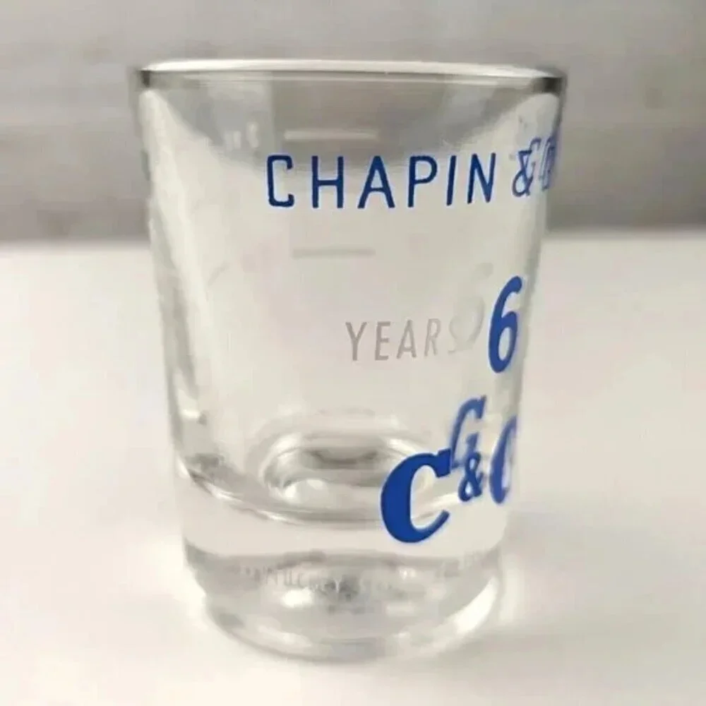 Chapin & Gore shot glass