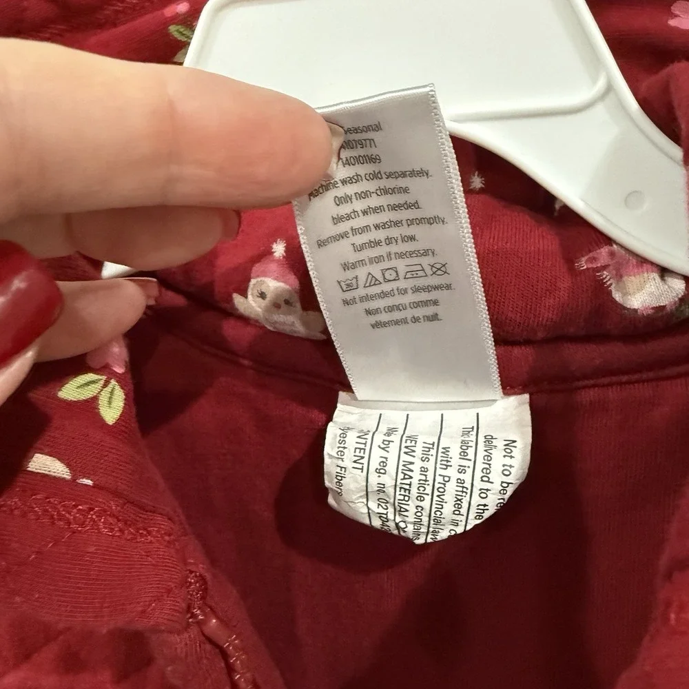 Gymboree hoodie red