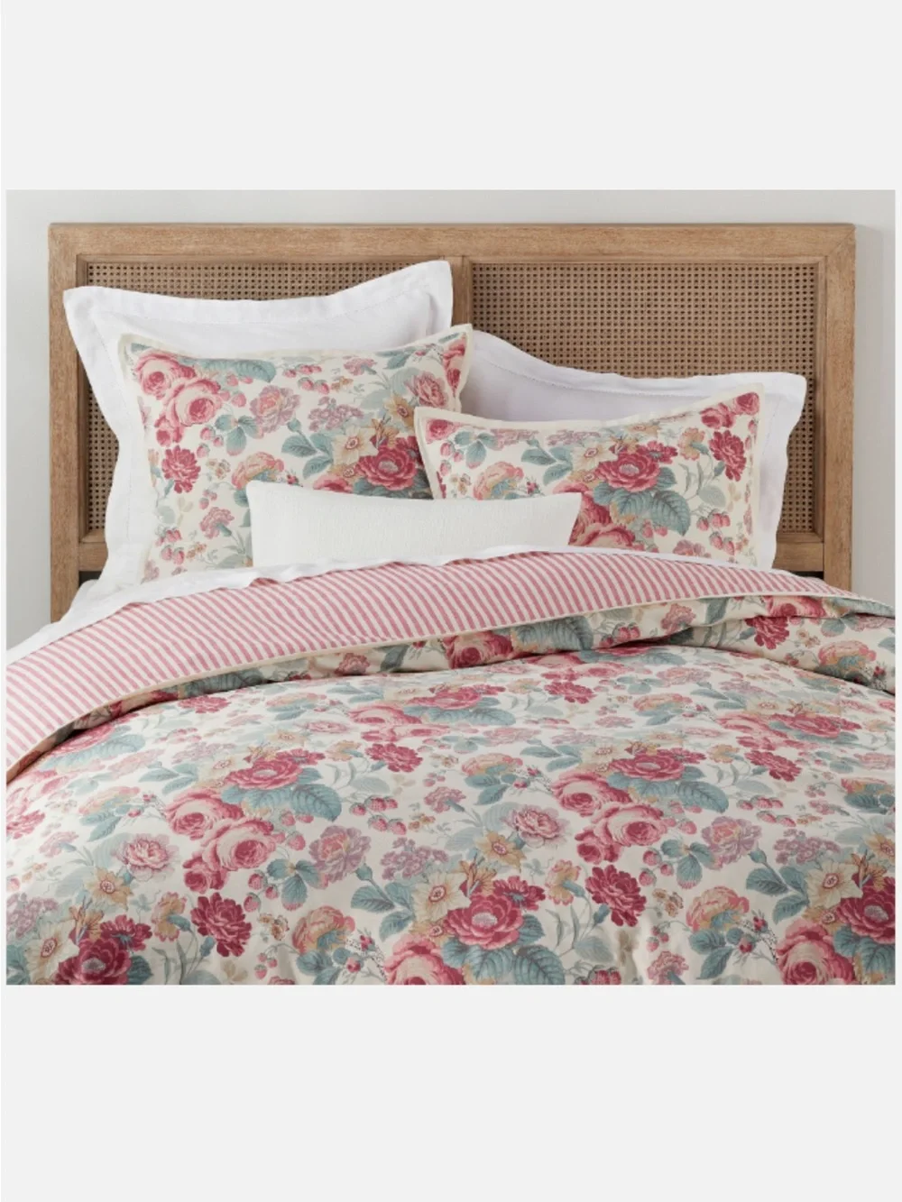 Pottery Barn reversible duvet