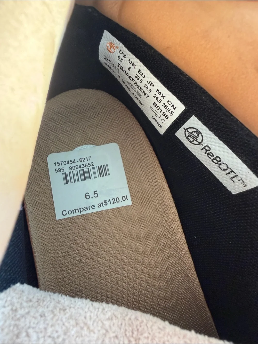 Timberland slip sneaker