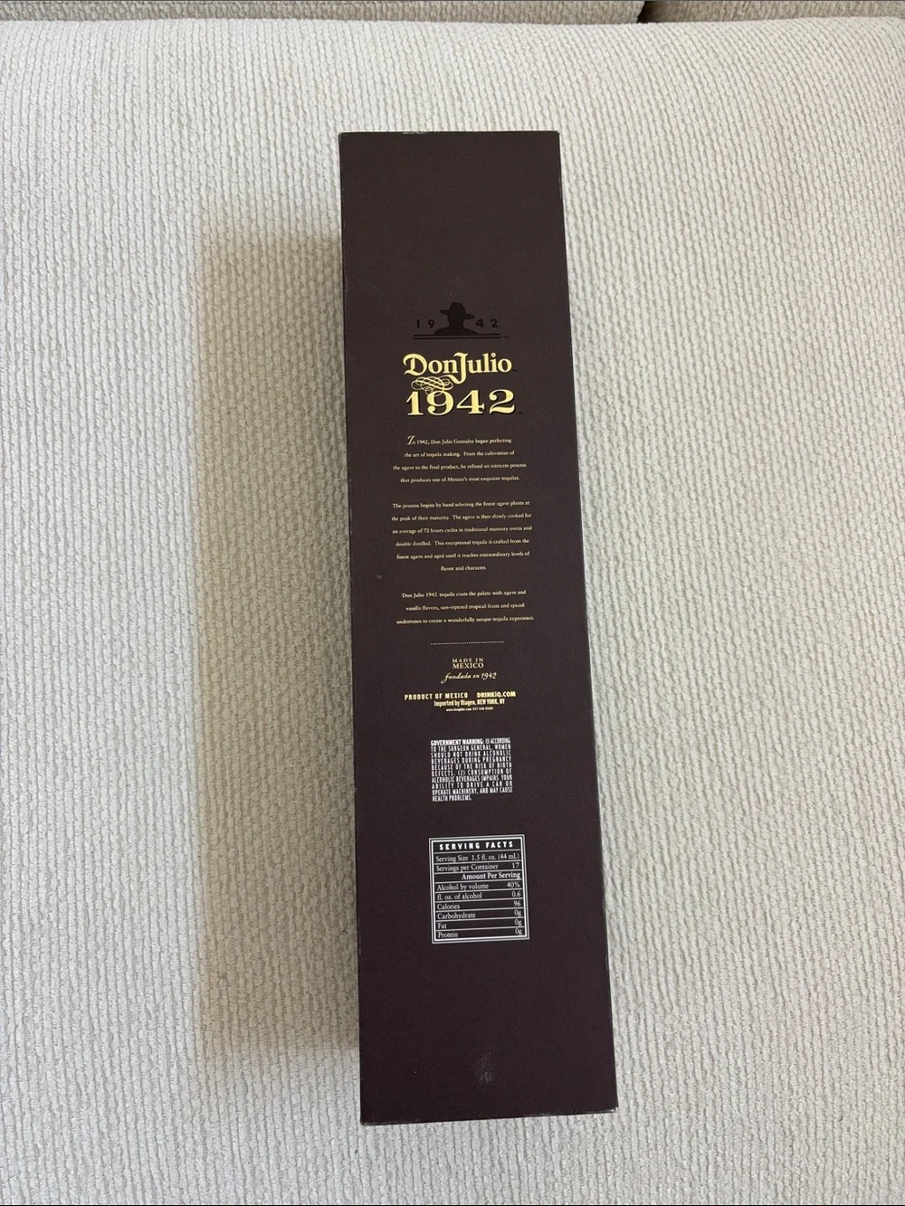 Don julio 1942 brown