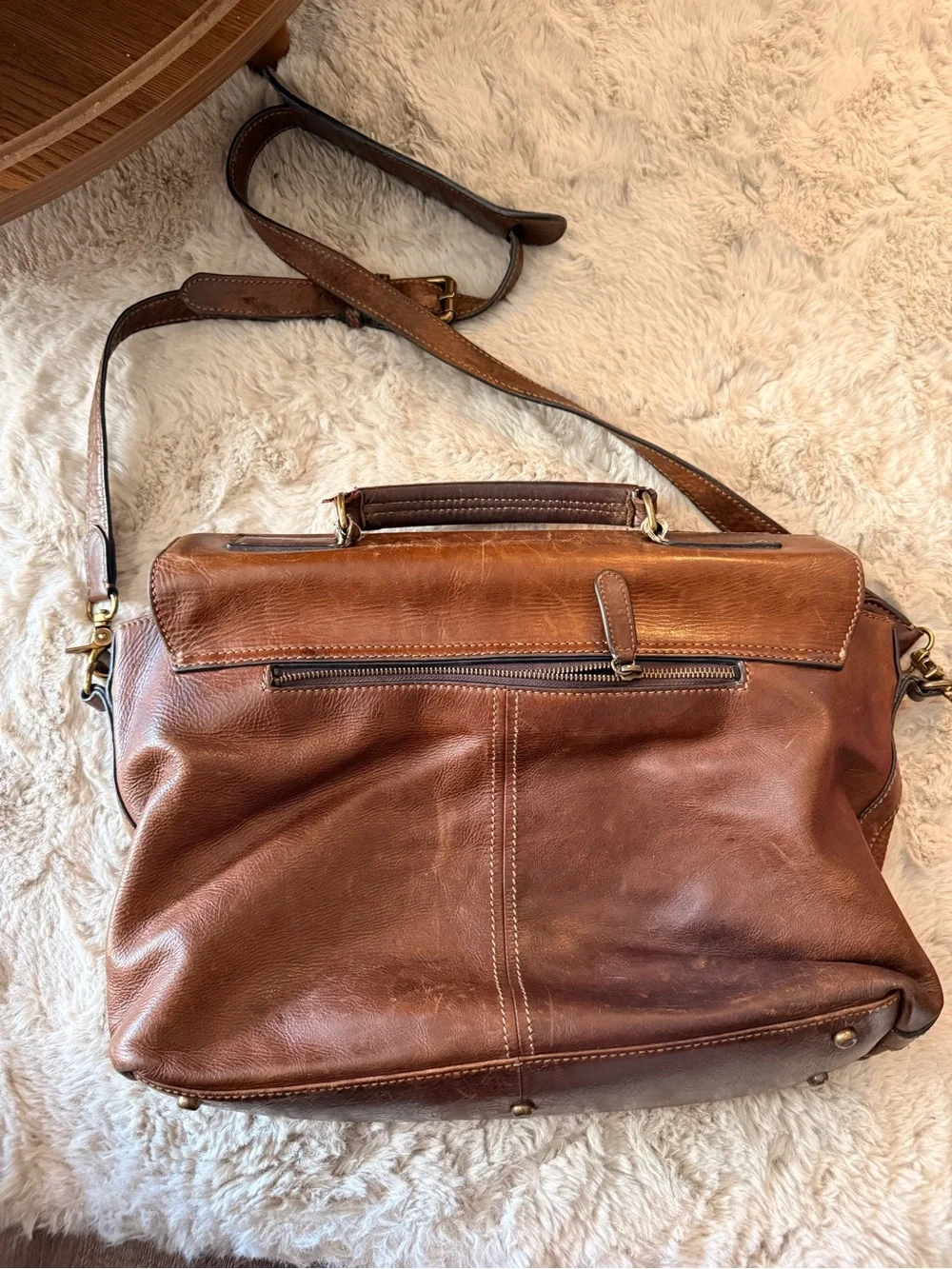 Frye full grain