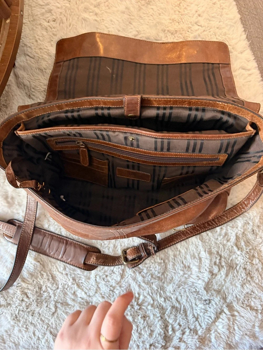 Frye full grain