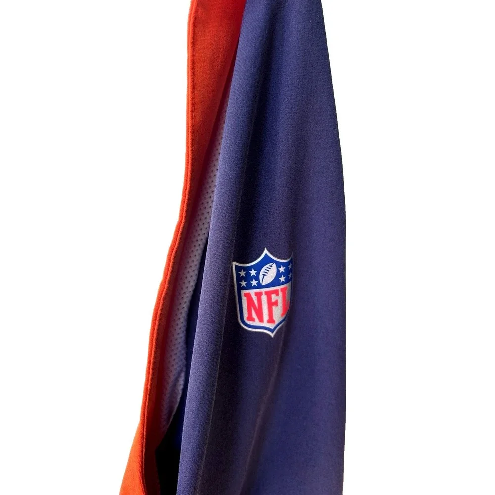 Chicago Bears Nike NFL 1/4 Pullover Zip Vented Athletic Size L