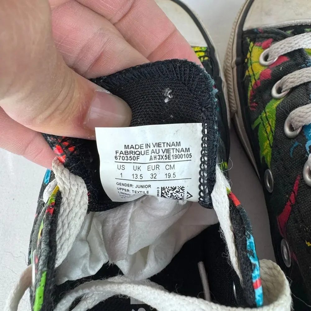 Converse dinosaur shoes