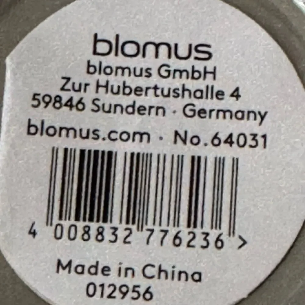 Blomus gray lid matching