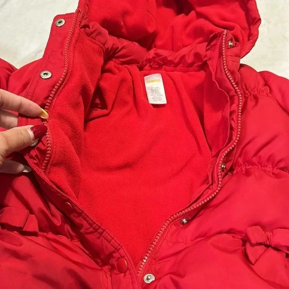 Gymboree red puffer