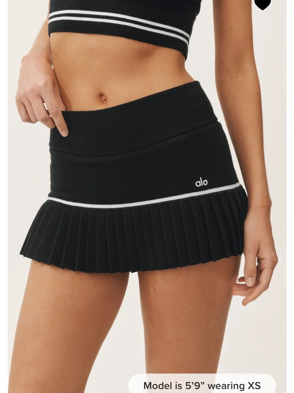 Alo Atelier Cotton Cashmere Skirt