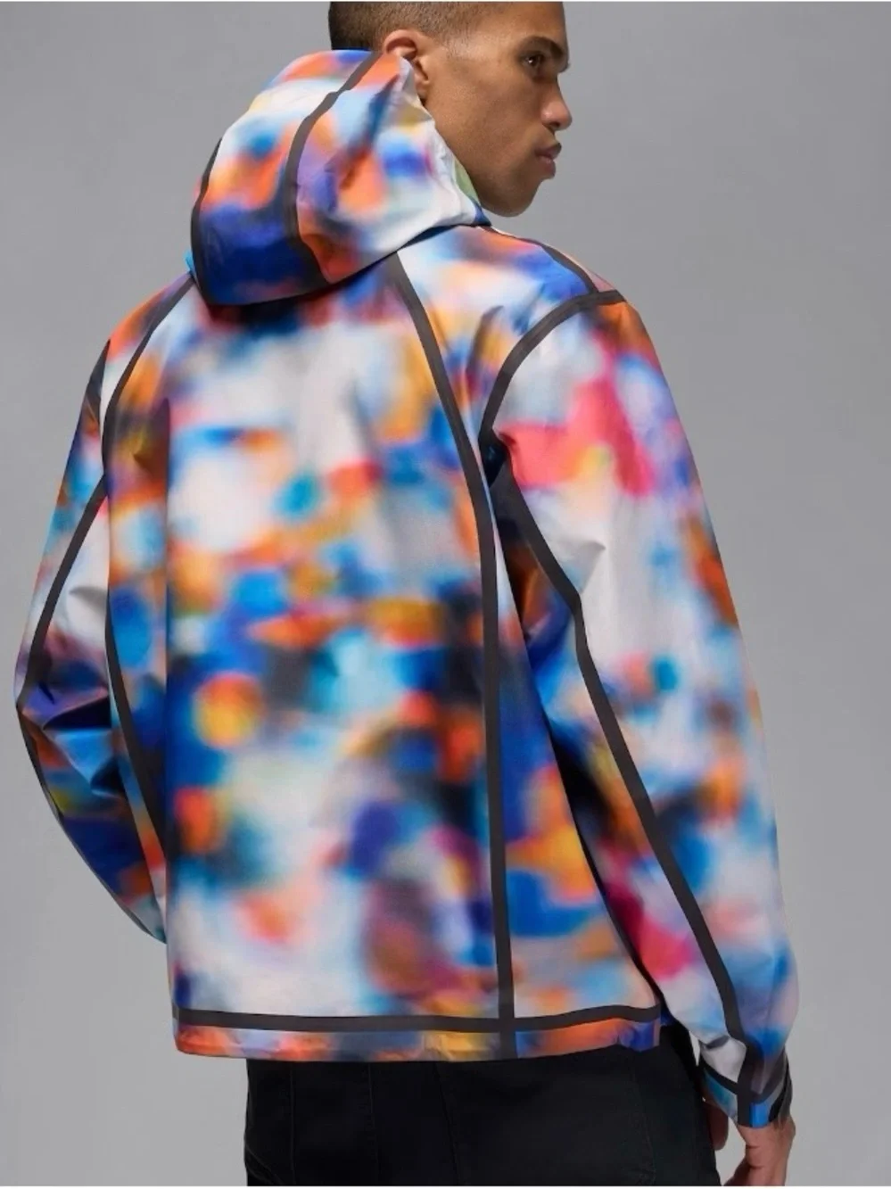 Jordan hooded raincoat