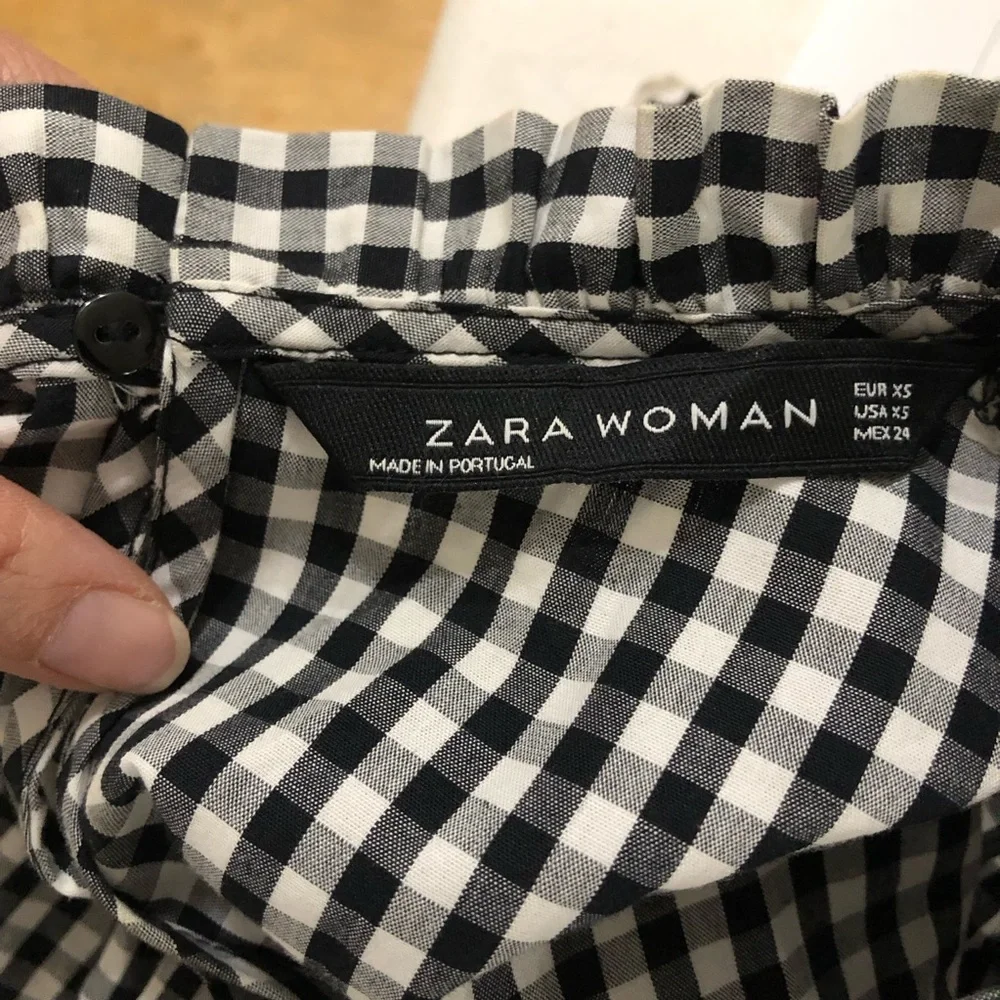 Zara gingham balloon