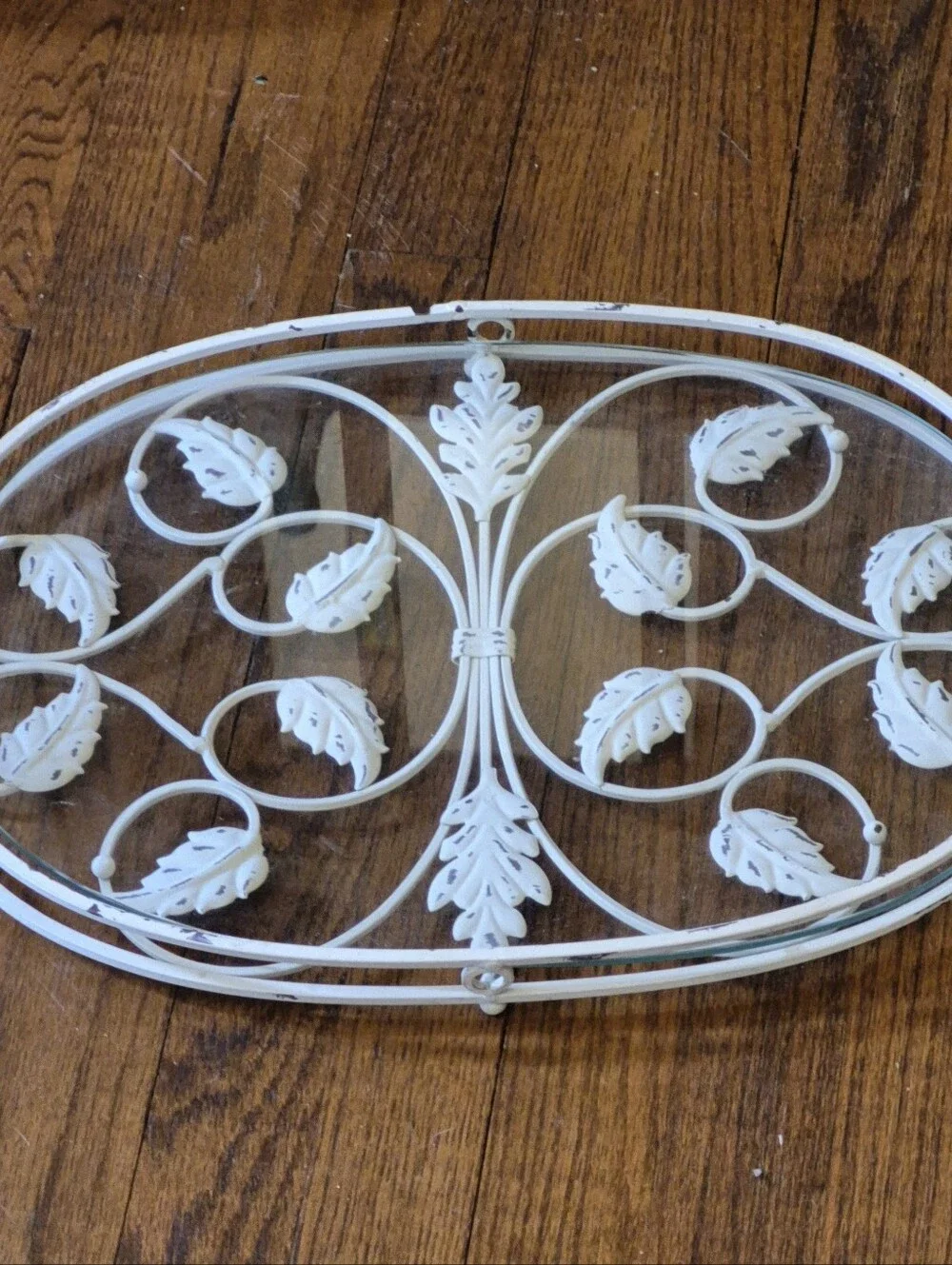 Vintage ornate oval