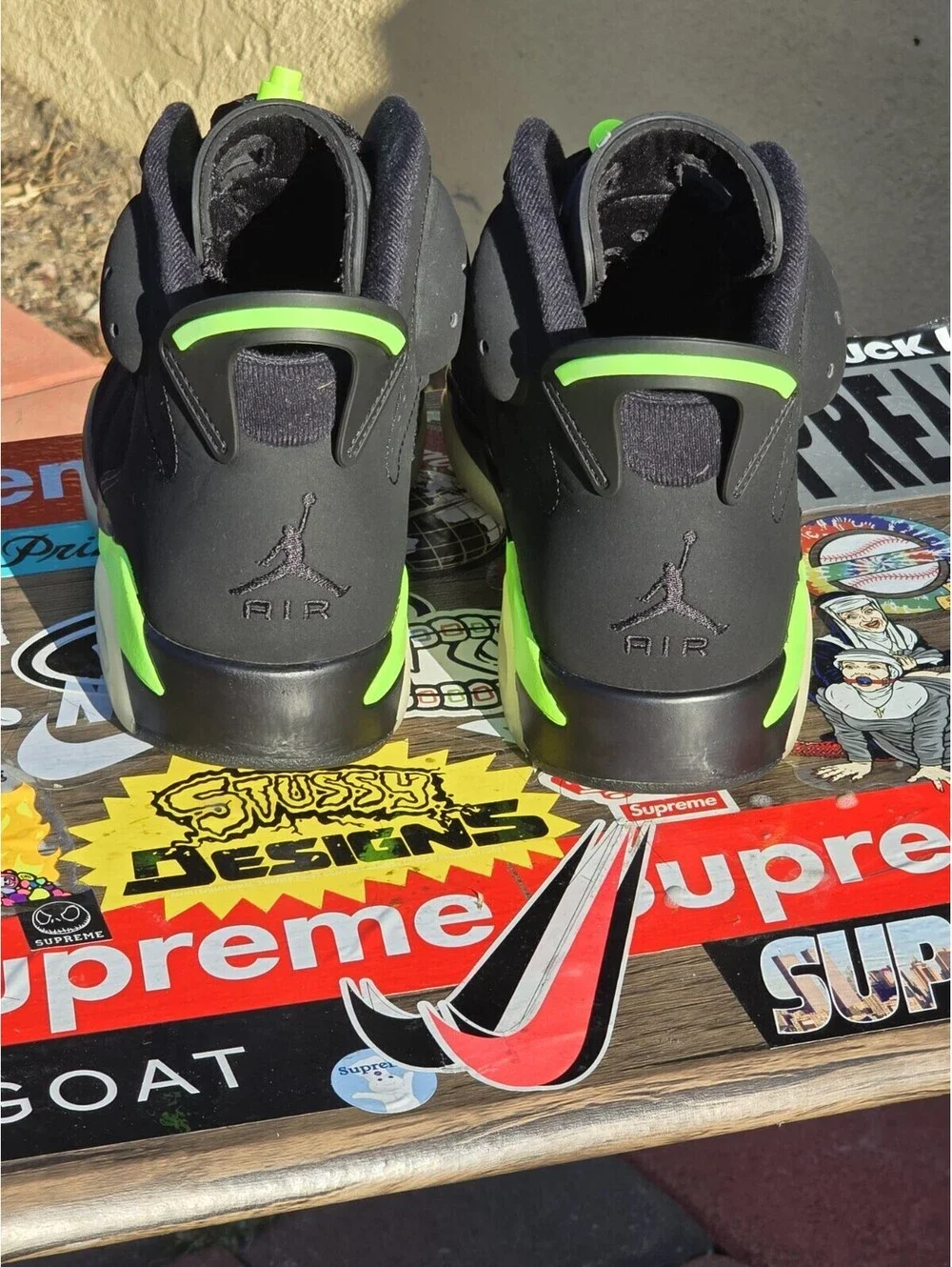 Size 7.5M - Air Jordan 6 Retro Electric Green Style CT8529-003