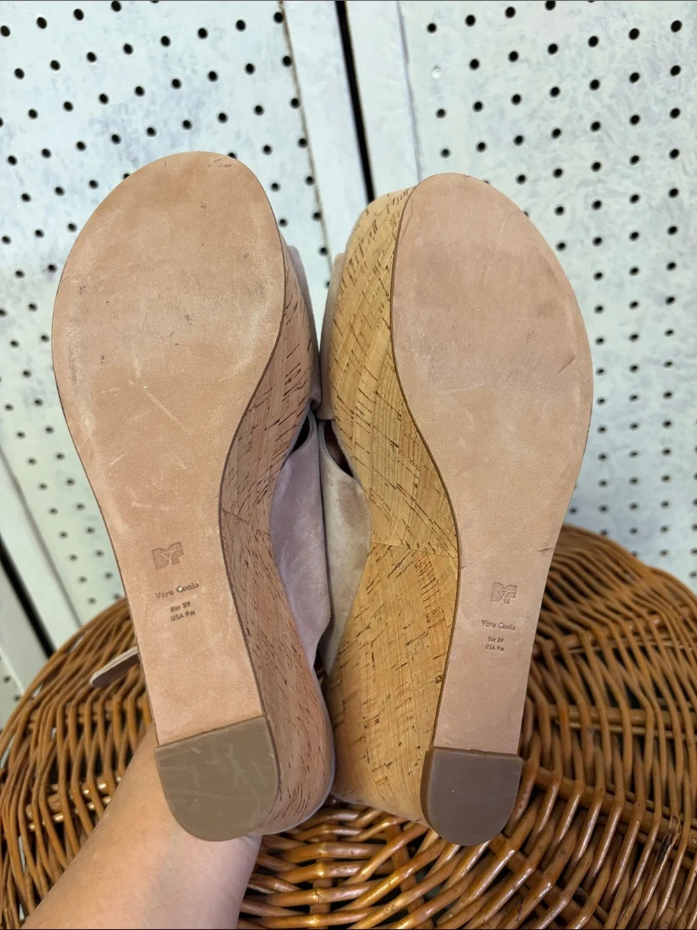 DVF suede