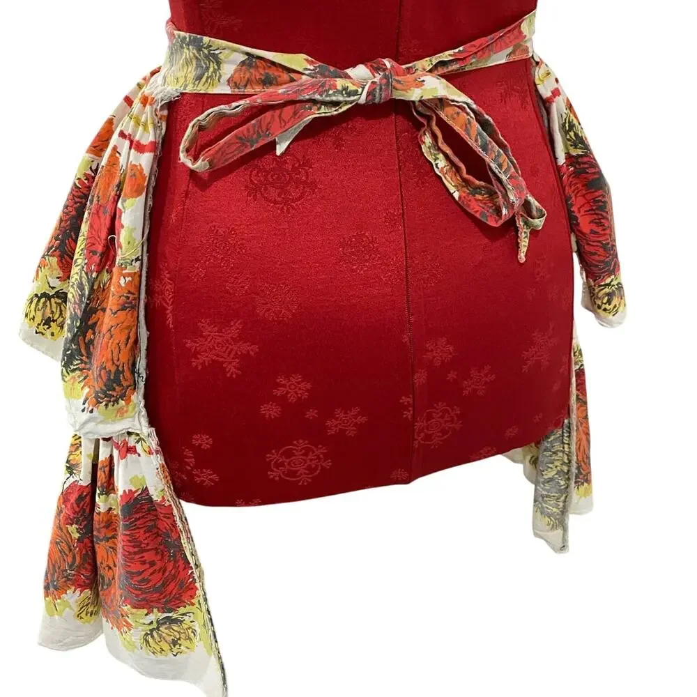 Vintage half apron