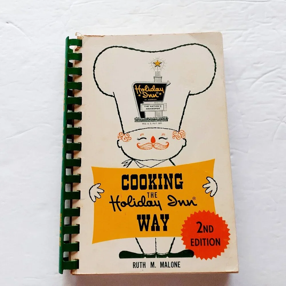 Vintage 60s Cookbook Cooking The Holiday Inn Way