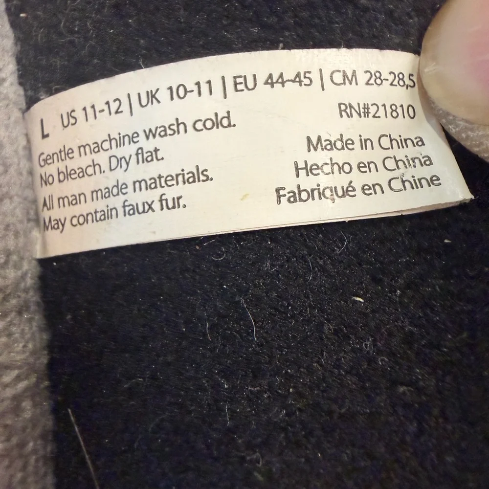 N/A dearfoam slippers