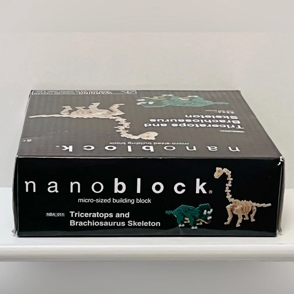 Nanoblock triceratops brachiosaurus
