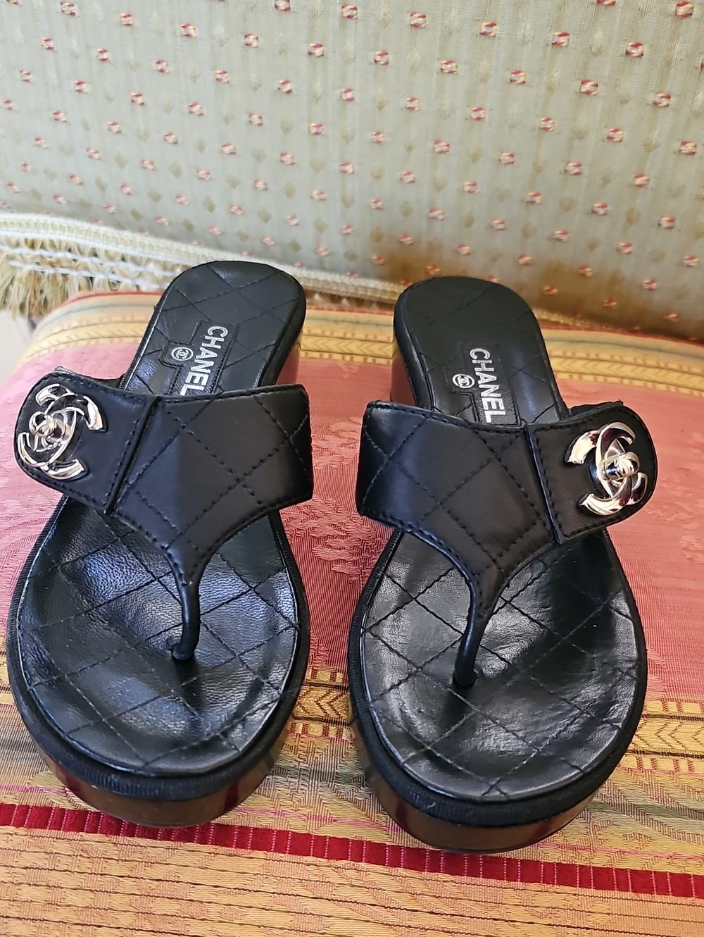 CHANEL dressy sandals or
