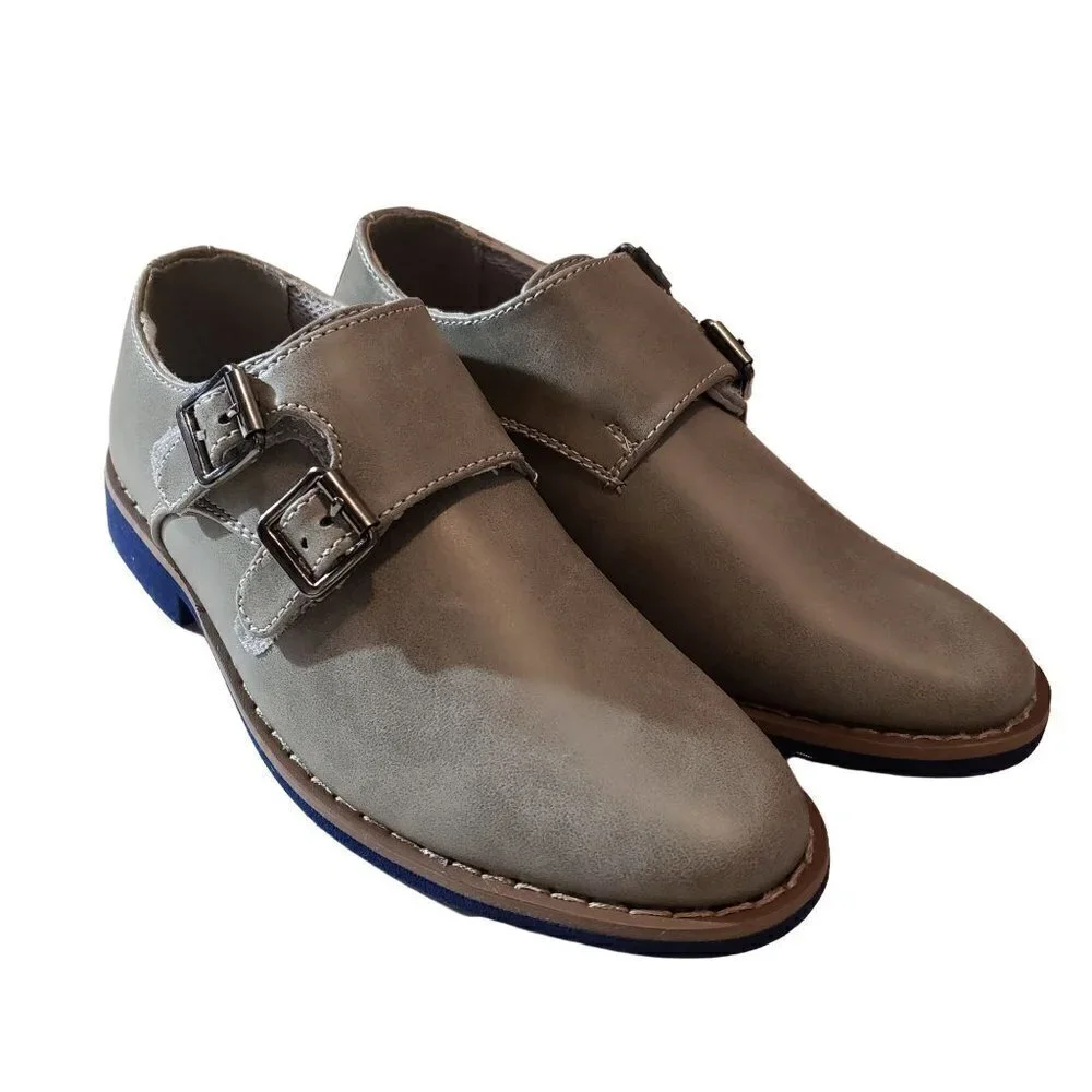 Deer Stags Harry Boys Monk Strap Dress Shoes size 13 NWT