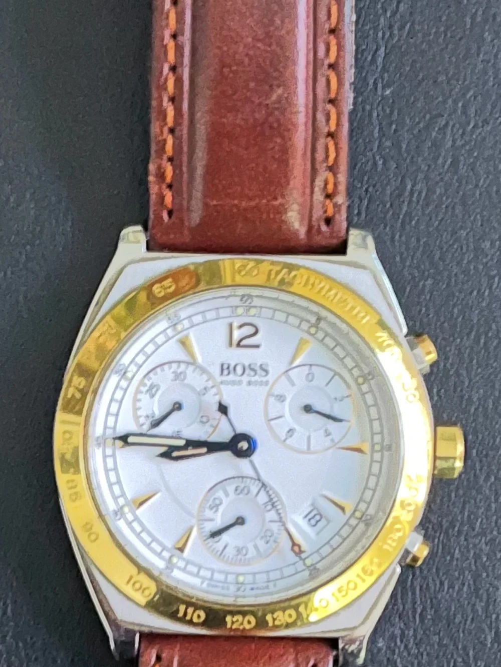 Boss timekeeping multiple silver