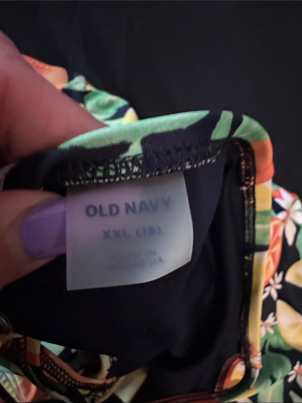 Old Navy colorful citrus