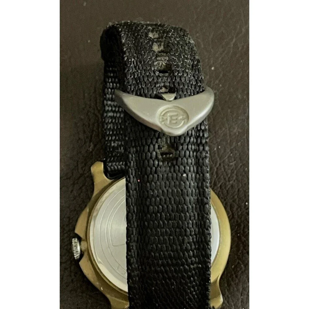 Timex Expedition T47992 Aluminum Trail Indiglo Date Mens Watch WR50M Nylon Strap