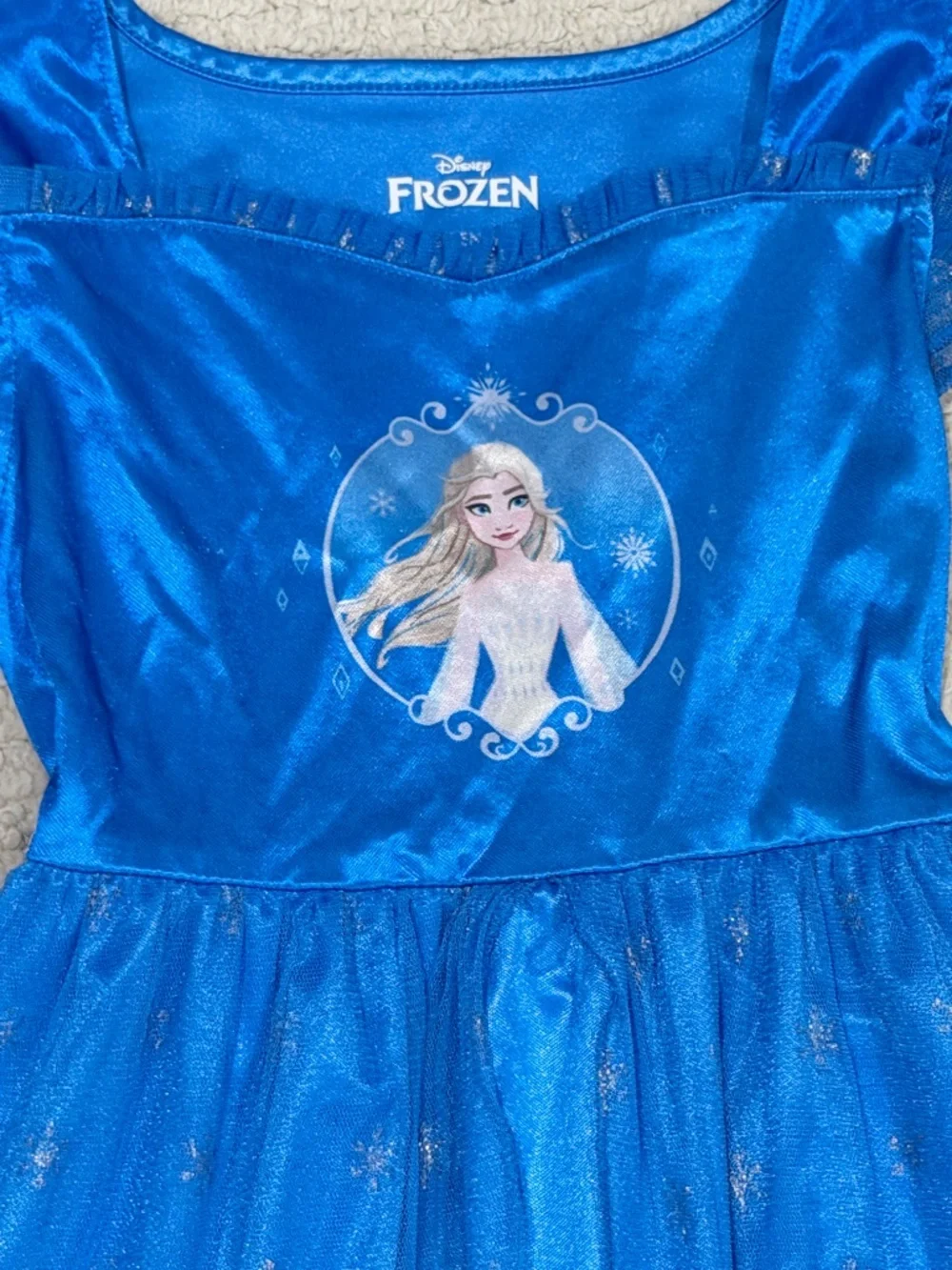 Frozen worn washed