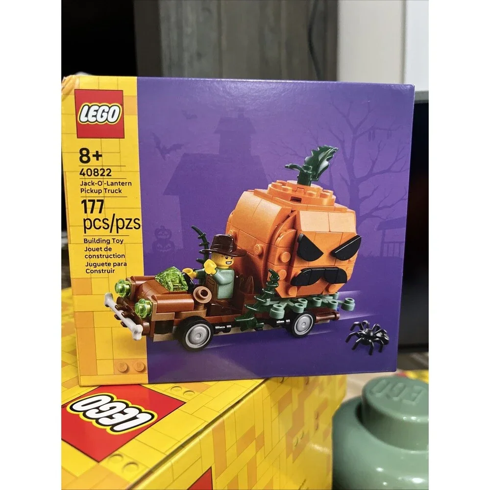 LEGO 40822 Halloween Jack-O’-Lantern Pickup Truck Pumpkin Brand New Sealed Gift
