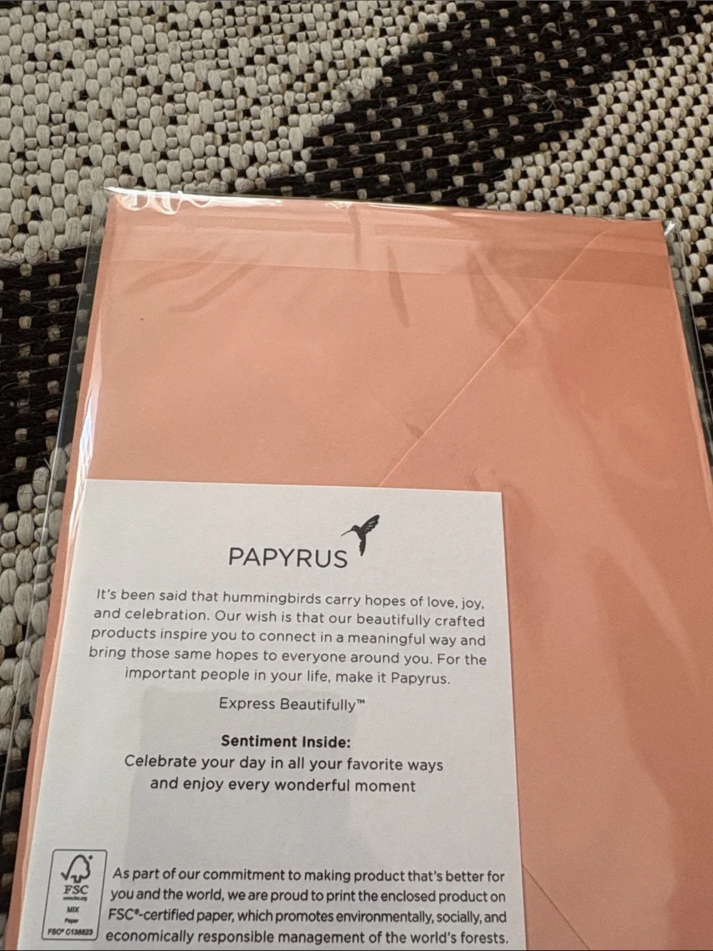 🆕Papyrus “Happy Birthday” Greeting Card