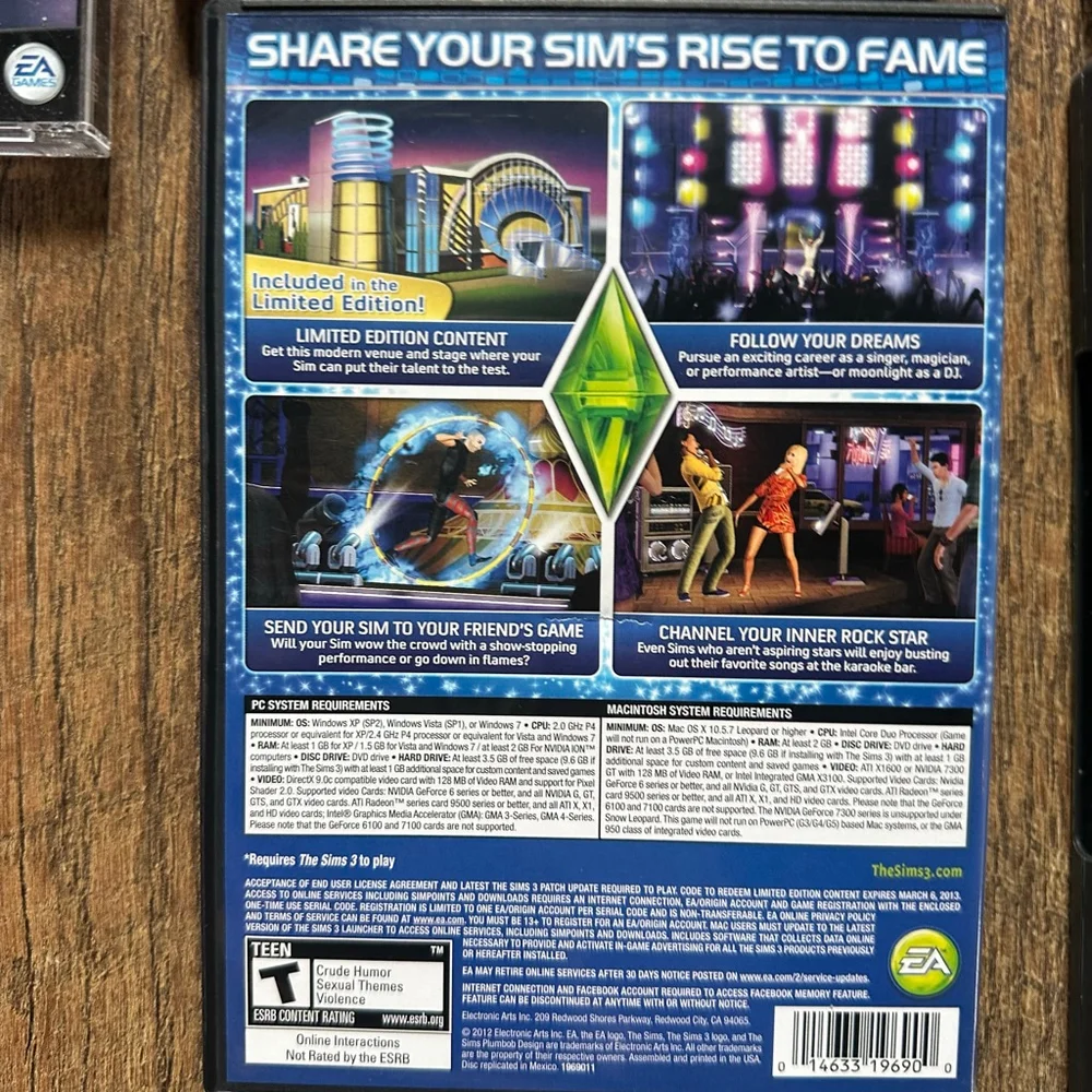 Ea Games this listing