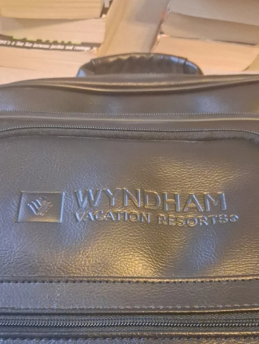 Black leather Backpack - Wyndham Vacation Resorts