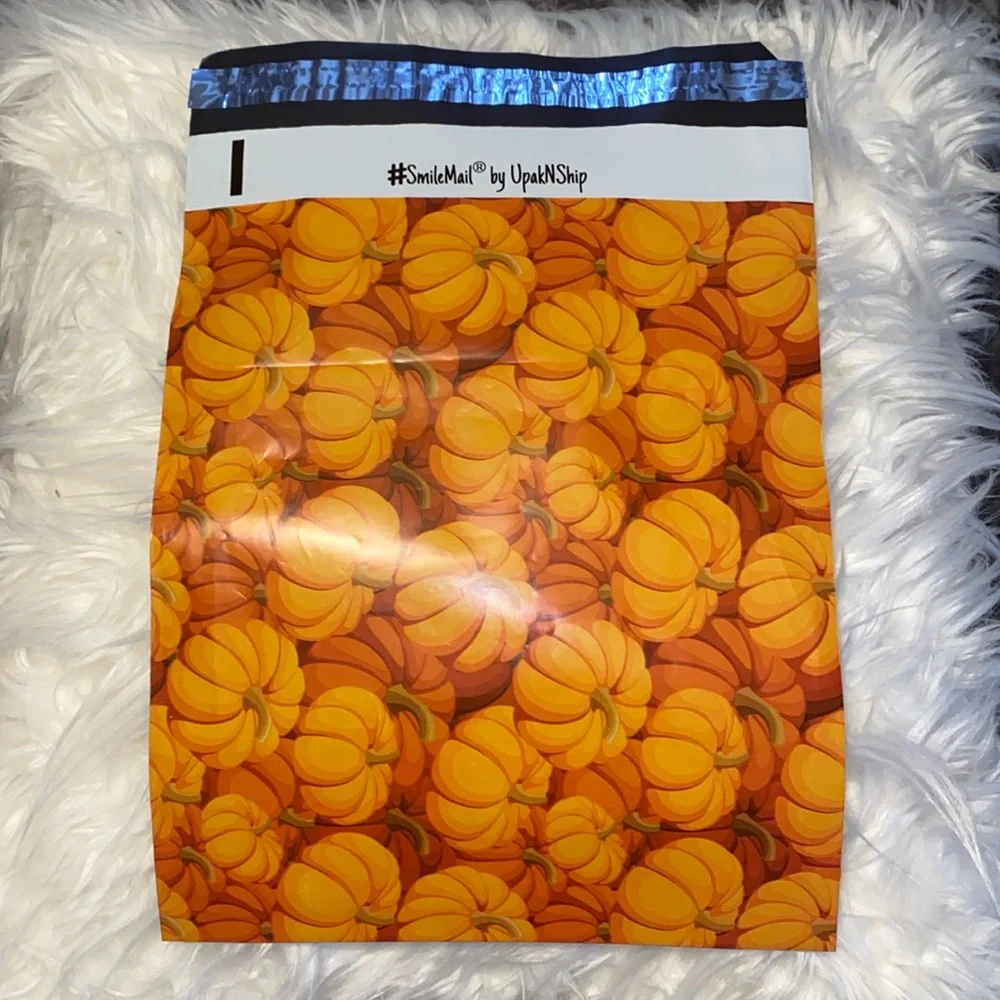 poly mailers pumpkin designer