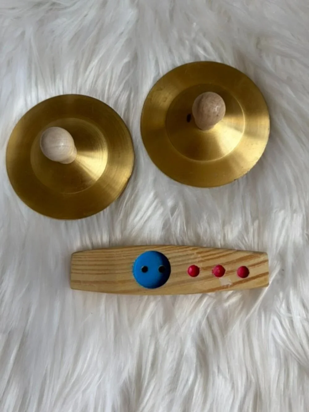 Melissa & Doug Cymbals and Small Wooden Kazoo