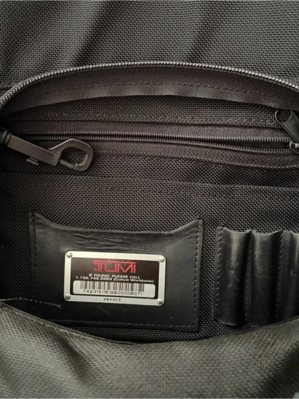 Tumi alpha black