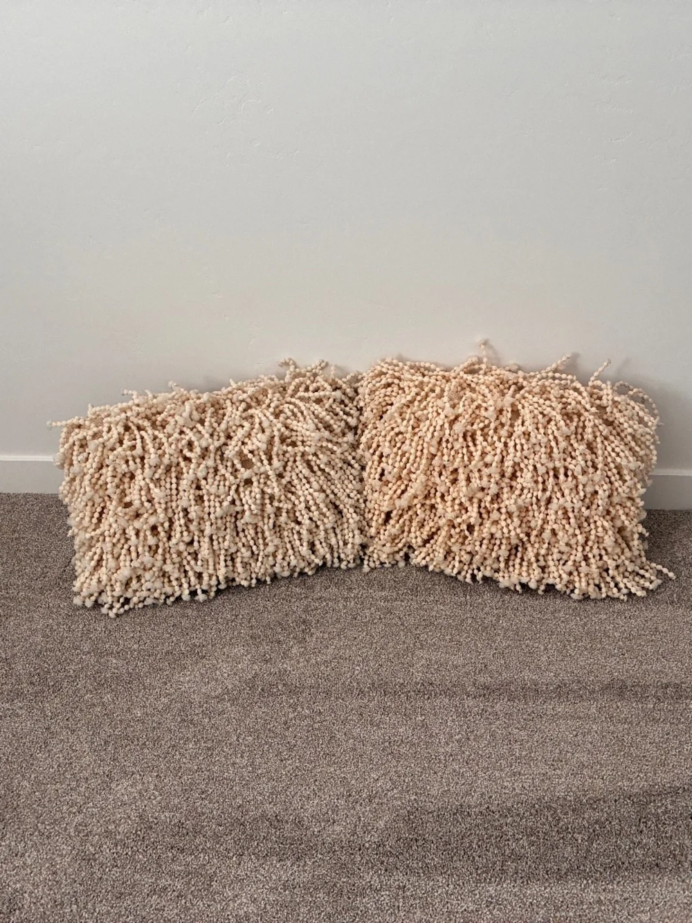 N/A cream shaggy