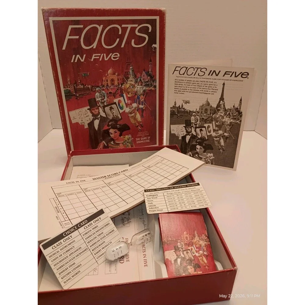 Avalon Hill facts five