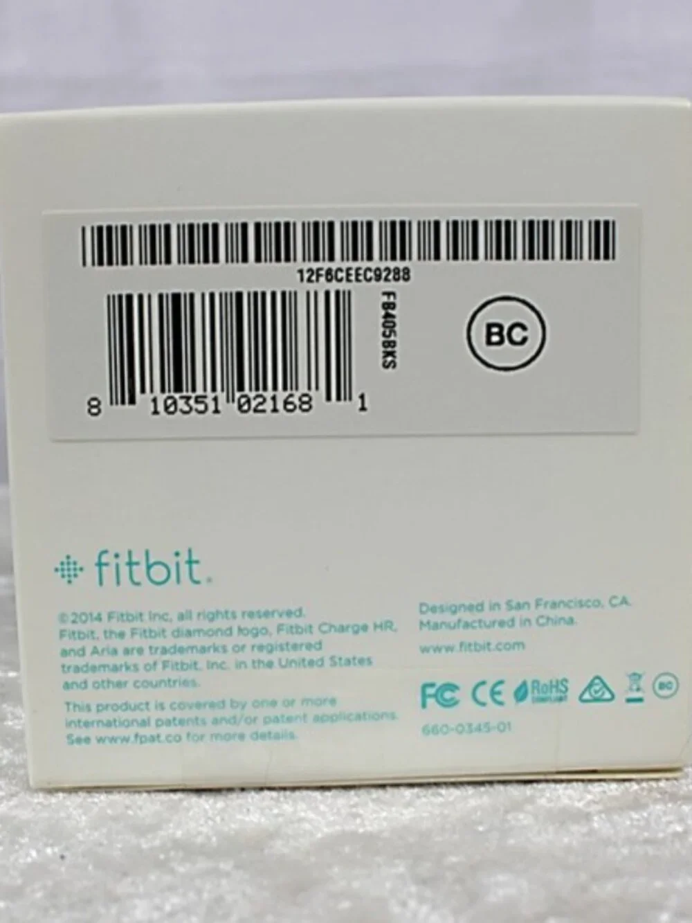 fitbit new box